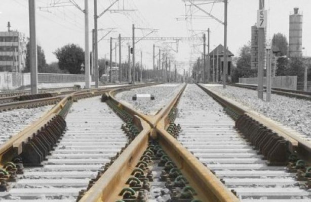 Au fost furaţi 190 de metri din calea ferată, la Năvodari